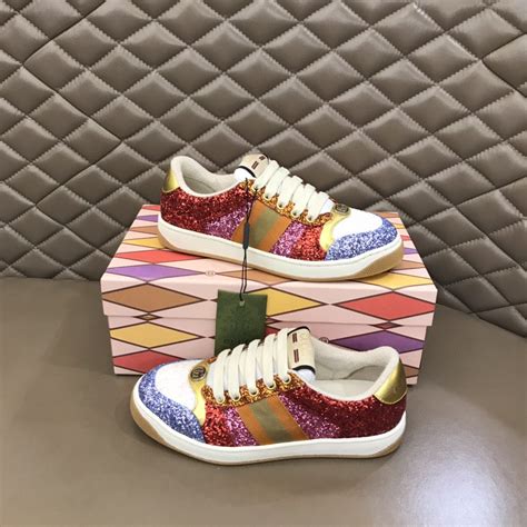 gucci lovelight screener sneaker with glitter|Gucci Glitter.